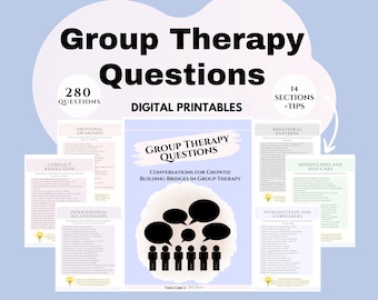Gruppentherapie Fragen Beratung Gesprächsstarter Therapieressourcen Psycheil