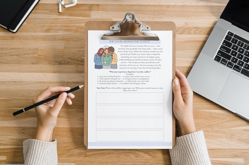 Gottman Gridlock Conflict Resolution Worksheets for Couples Therapy image 5