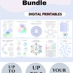 Custom Therapy Worksheet Bundle of Books Counselor Resources ...