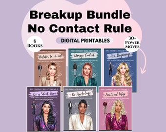 Breakup resource heartbreak healing kit moving on journal Breakup Tools Divorce gift therapy CBT worksheets breakup recovery workbook dbt