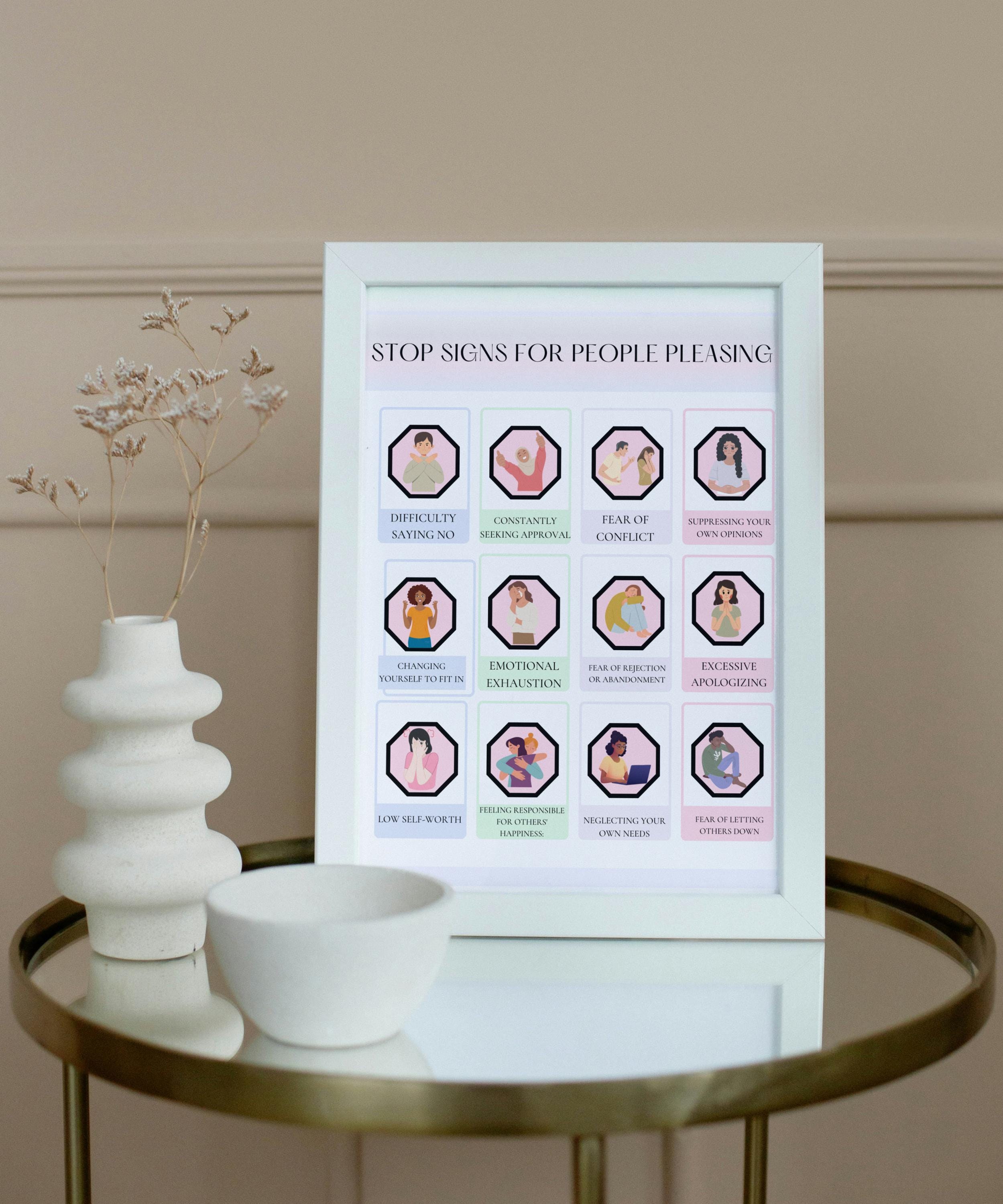 Therapy tools for self-esteem building.