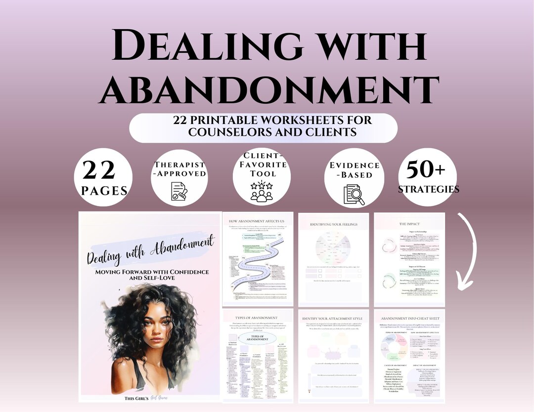 Healing Childhood Wounds Worksheets Trauma & Inner Critic Therapy ...
