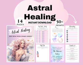 Self- healing Journal Chakra Balance Worksheets Mind-Body Connection printables Spiritual Growth journal Chakra Alignment Exercises CBT DBT