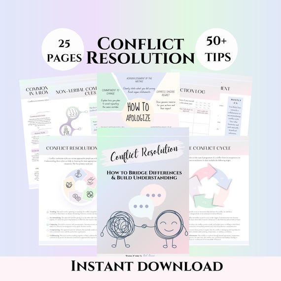 Conflict Resolution Strategic Family Therapy worksheets Psychoeducation printables relationship repair IFS IPT communication techniques CBT