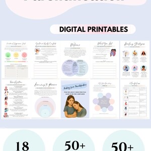 Parentification Workbook Inner Child Healing Journal Trauma-Informed Therapy Tool Boundaries & Self-Worth therapist worksheets toxic family