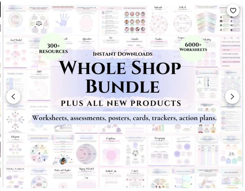 Parentification Workbook Inner Child Healing Journal Trauma-Informed Therapy Tool Boundaries & Self-Worth therapist worksheets toxic family image 11