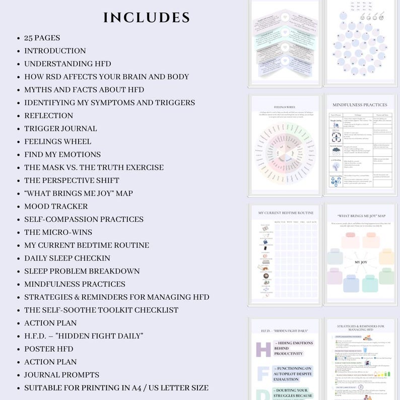 High-functioning Depression Worksheets Persistent Depressive Disorder ...