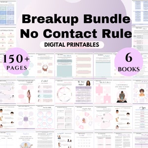 Breakup Bundle Breakup Gift care package Breakup kit Breakup printables CBT Exercises for Breakup DBT Conflict Resolution Couples Therapy