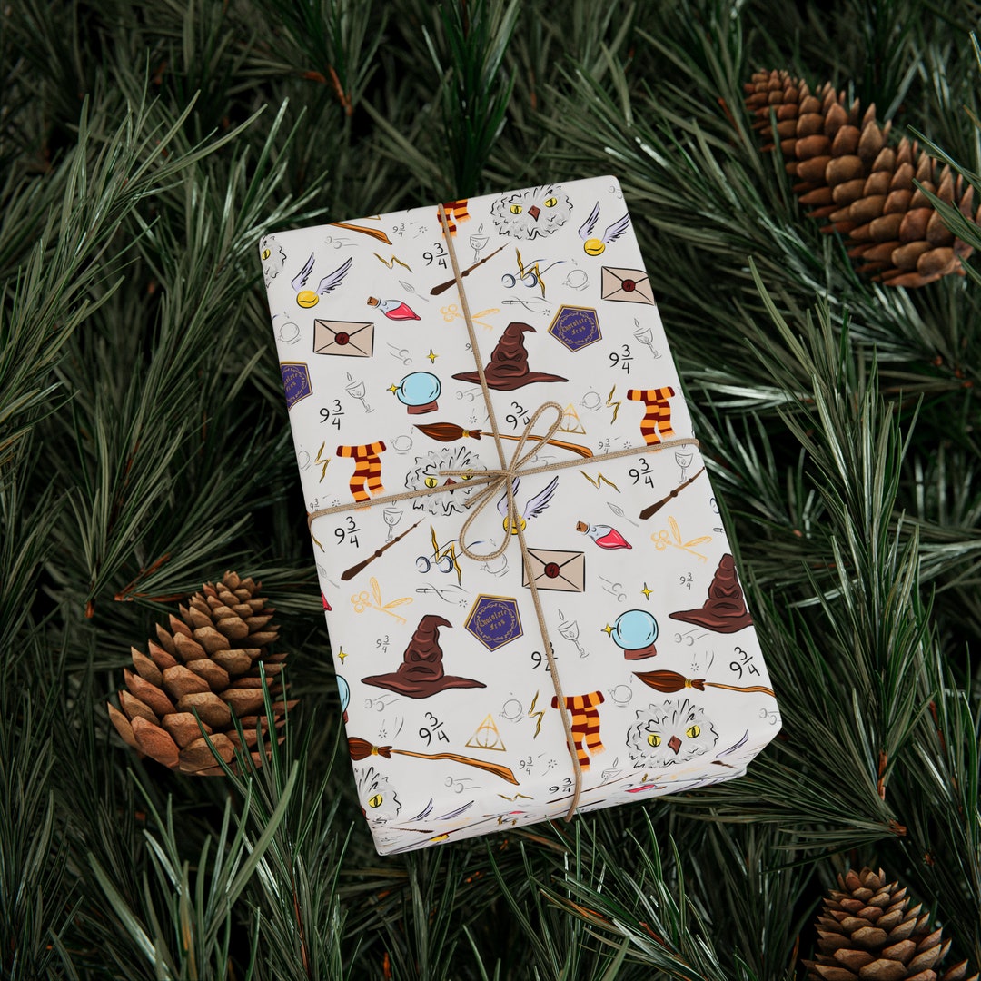 Harry Potter Wrapping Paper - Etsy