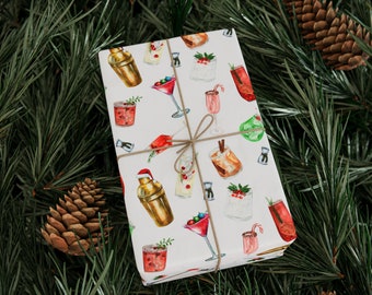 Weihnachts-Cocktailpapier | Geschenkpapiere