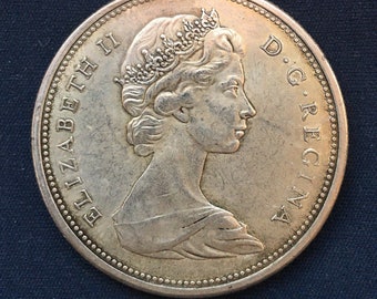 カナダ *1966* ドル - エリザベス11世 / 再鋳造 / カナダ硬貨 - Etsy 日本