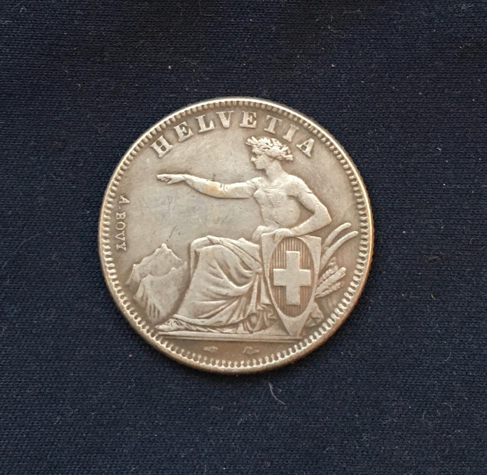1 swiss franc coin - Etsy 日本