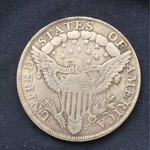 Historical *1798_1804* Heraldic Eagle - Liberty Dollar - United States Of America Coin / Restrike