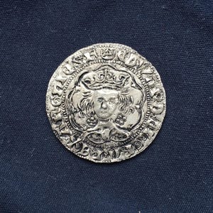 Edward 1V *1461_1470* Groat - 1st Reign / Englische Münzen / Gehämmert / Rückprägung Bild 1