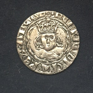 Henry V11 *1485_1509* Half Groat - Hammered Coins / British Coins / Restrike