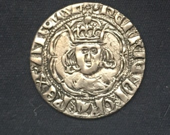 Henry V11 *1485_1509* Half Groat - Hammered Coins / British Coins / Restrike