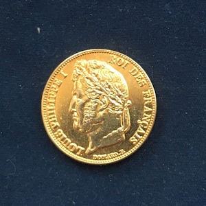 Louis Philippe 1 *1837* 20 Francs - Gold Effect / French Coins