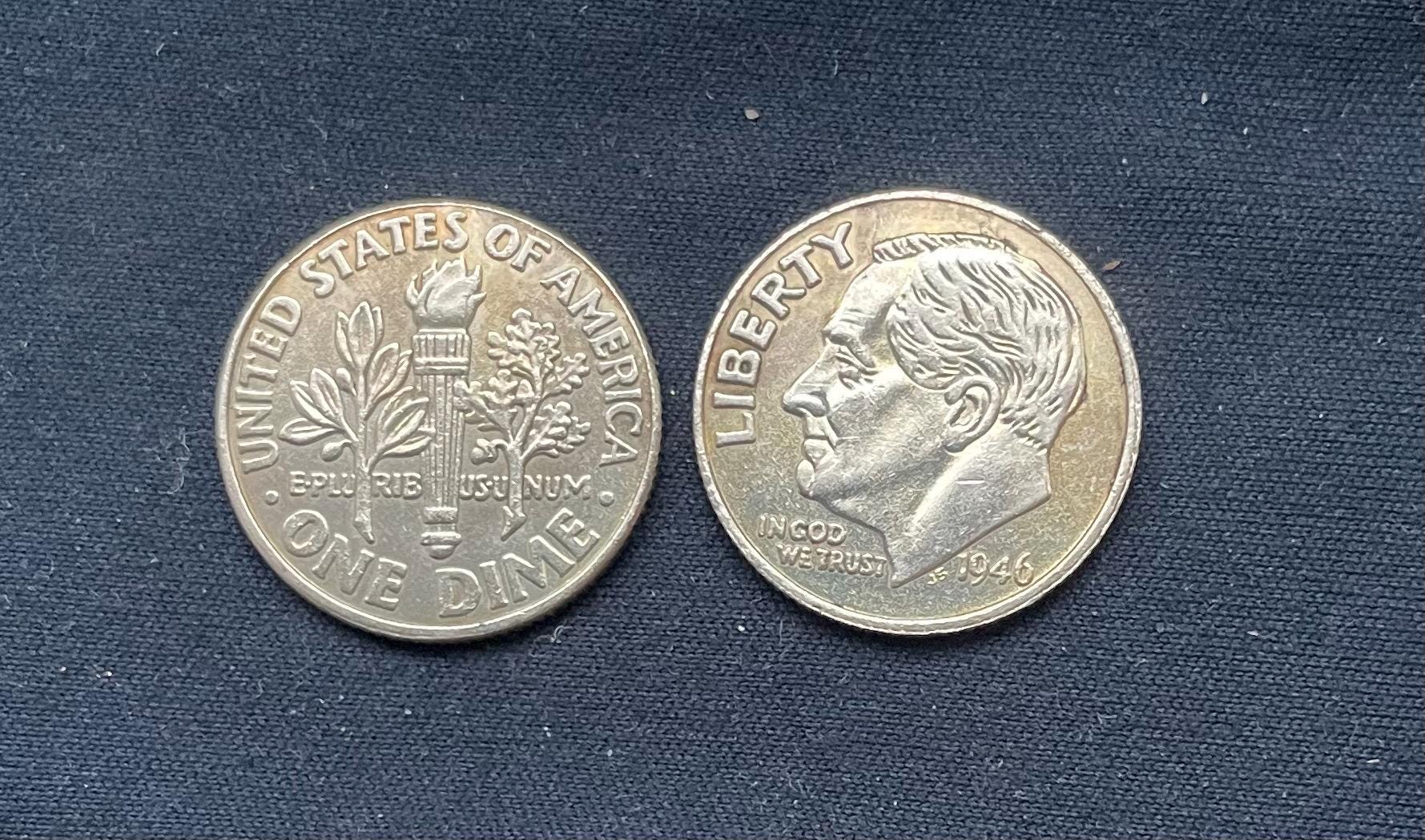 One dime coin - Etsy 日本