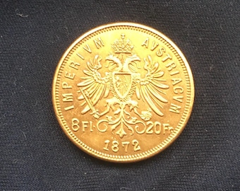 『 フランツ・ヨーゼフ20㌵/8フローリン金貨 』1886年 MS62 世界二位 il_340x270.6623712299_6xm6.jpg