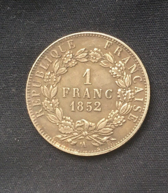 Louis - Napoleon Bonaparte *1852* 1 Franc - French Coins / Restrike