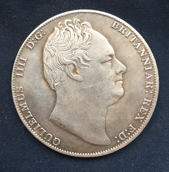 ウィリアム4世 *1836年* クラウン - 旧英国硬貨 / 復刻版 - Etsy 日本