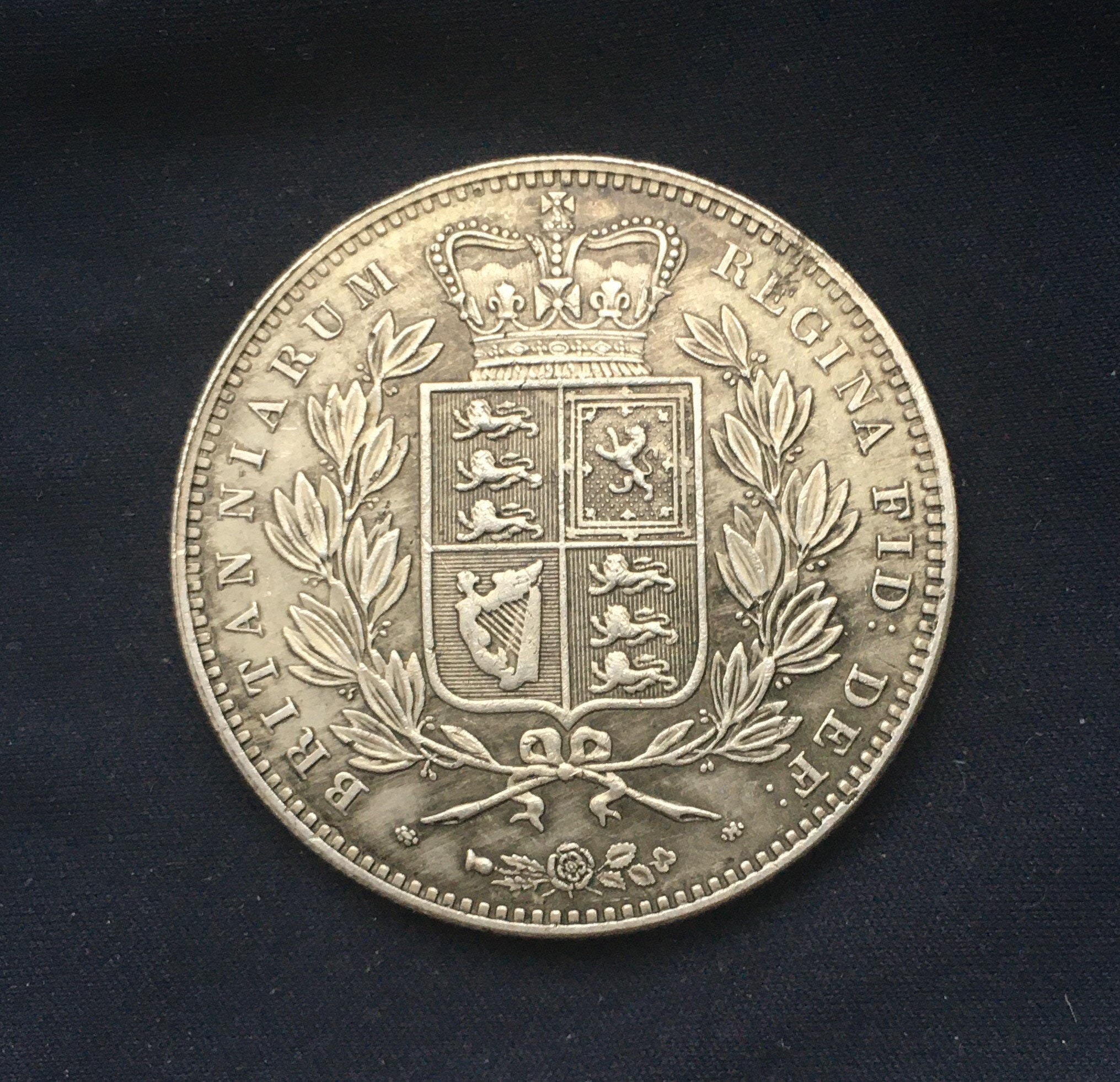 Victoria *1845* Crown - Young Head / British Coins