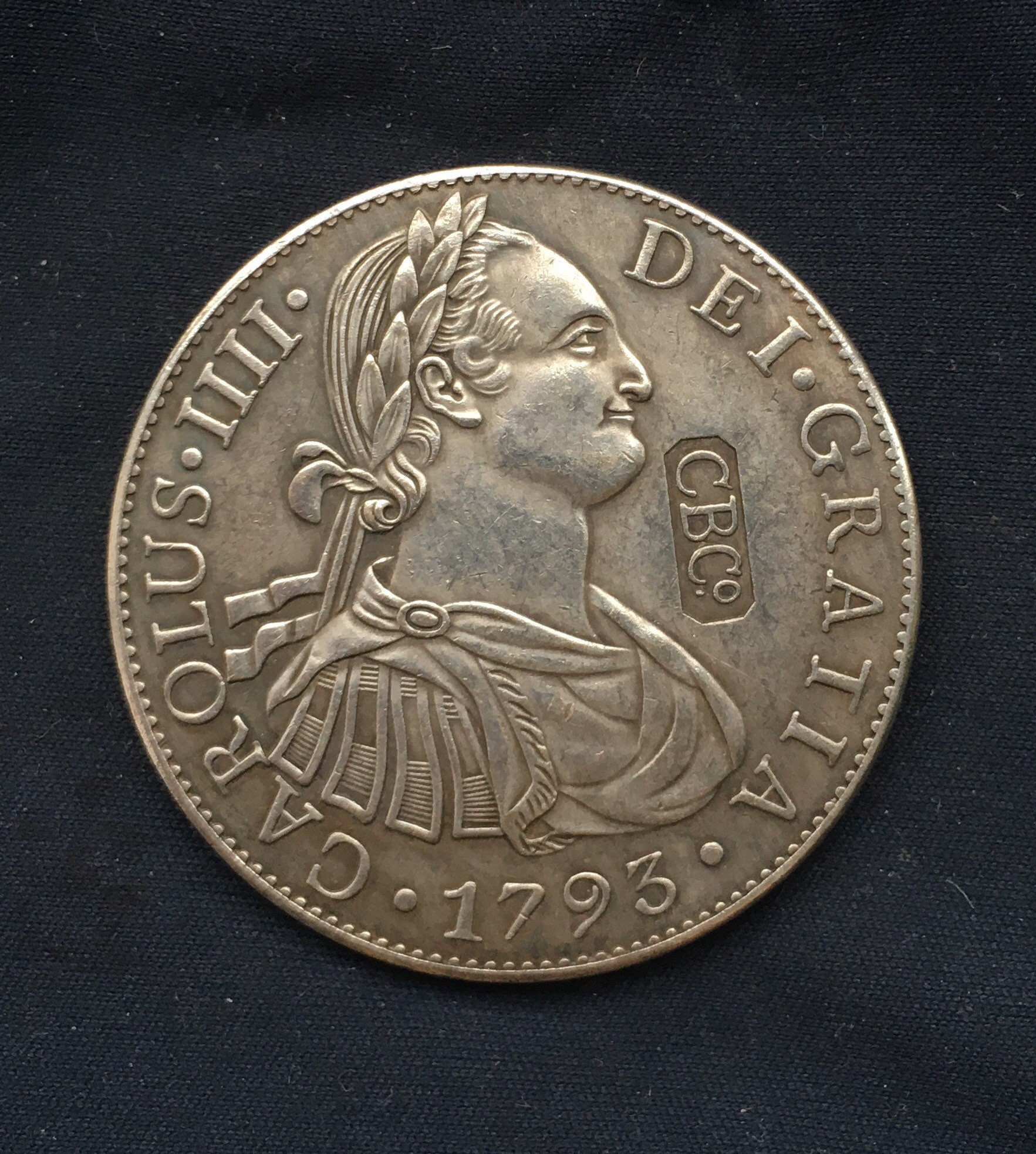 Carolus 1111 1793 8 Reales Spanish Coins / Restrike Etsy UK