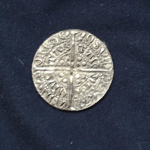 Edward 1V *1461_1470* Groat - 1st Reign / Englische Münzen / Gehämmert / Rückprägung Bild 2