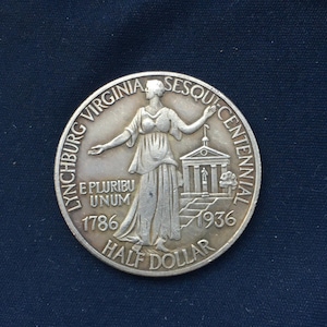 Lynchburg Virginia *1936* Mezzo dollaro - Carter Glass / Stati Uniti d'America / Riconia