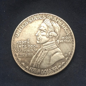 James Cook *1928* Half Dollar - Discovery Of Hawaii - United States Coins  / Restrike