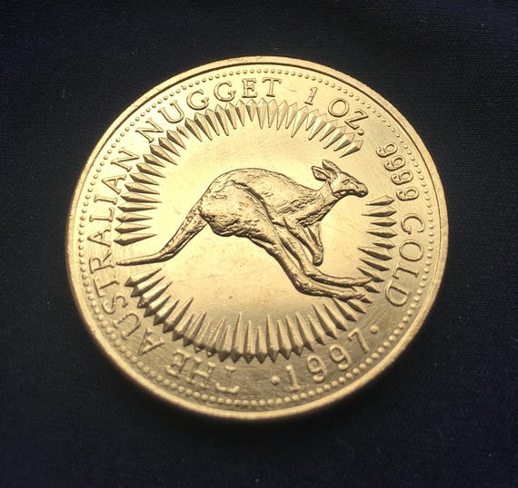 オーストラリアン ナゲット *1997* カンガルー - エリザベス11世