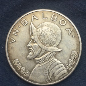 VN Balboa *1934* Repvblica De Panama Coin - Ley 0.900 / GR 26.73 / Restrike / Spanish Coins