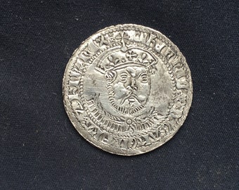 Henry V111 *1546_1549* Groat - Posthumous Issue / British Coins / Reproduction