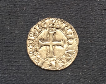Richard 1 *1172* Graf Von Pitou Penny - Alte Englische Münzen / Gehämmert / Rückprägung