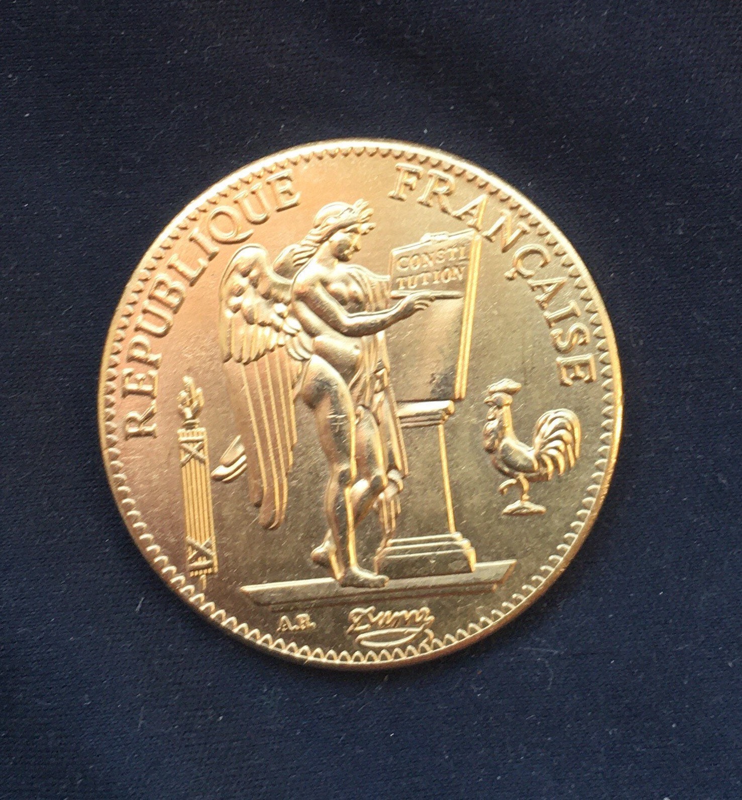 France. IIIe République (1870-1940). 100 Francs 1886-A Génie - auction