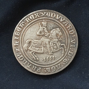 Old British Coins - Edward V1 1551 Crown - Restrike