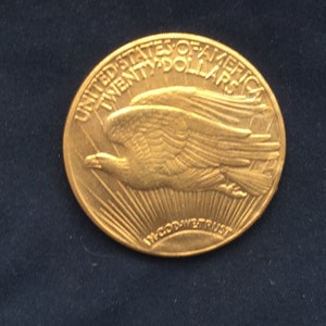 Saint Gaudens *1921* 20 Dollars - Gold effect / USA Coins