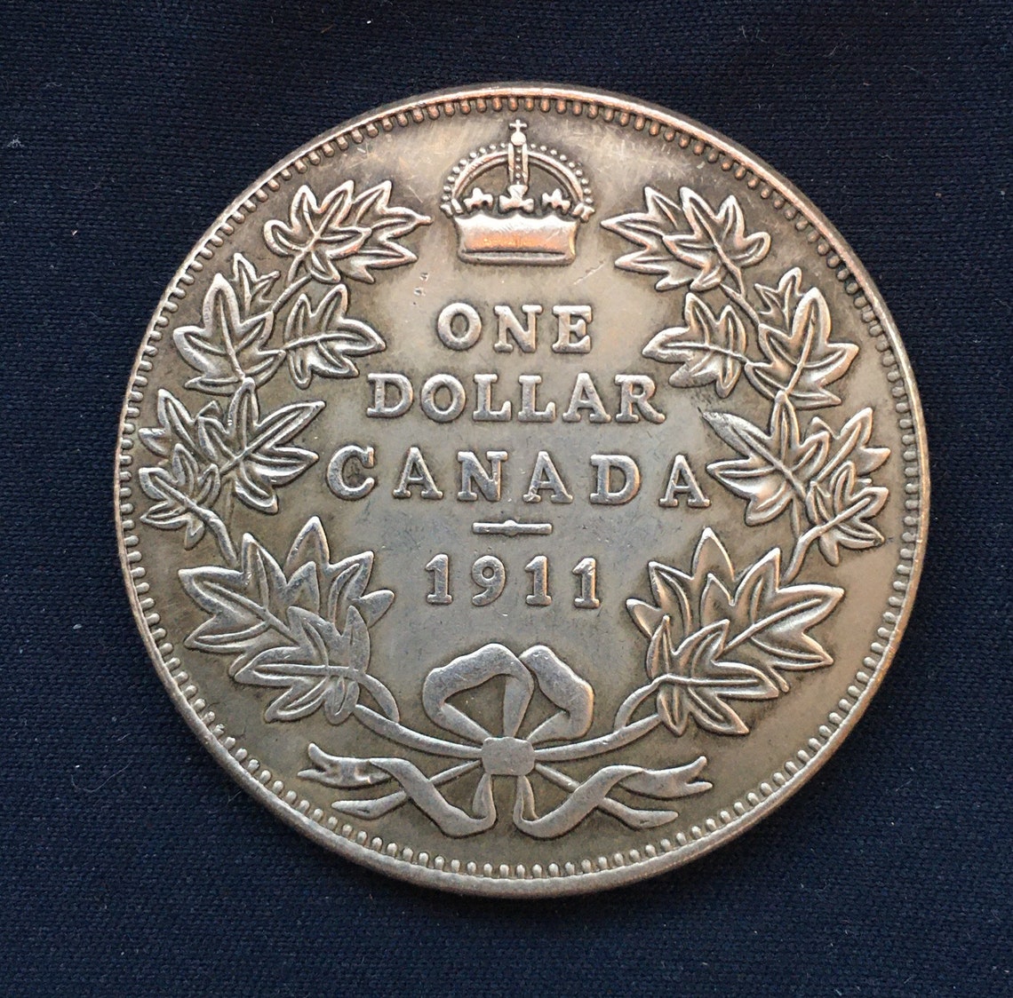 Beautiful George V Canada 1911 One Dollar Coronation Etsy