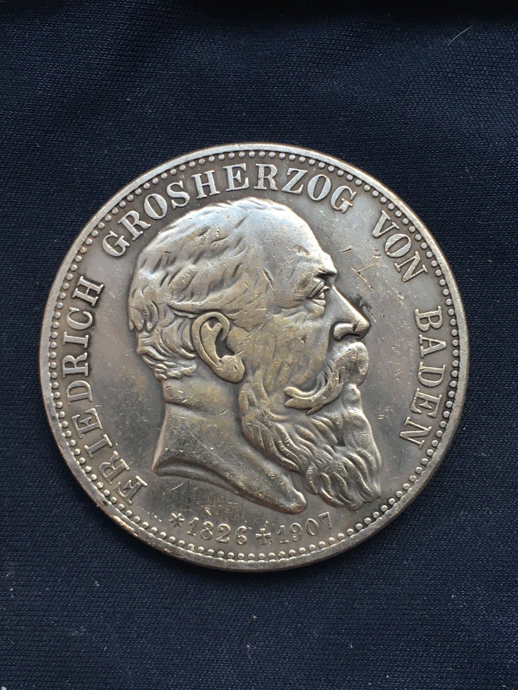 ニック★ドイツ帝国プロイセン　5マルク銀貨（1874年A）ウィルヘルム1世 ドイツ5マルク銀貨 プロイセン ウィルヘルム1世 1874年A 並品＋