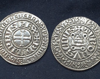 Knights Templar *1163_1188* Kreuzritter Münze - Bohemond 111 - Freimaurer Medaille