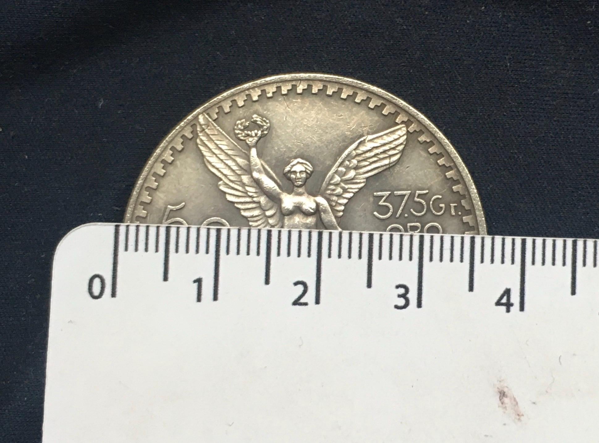 メキシコ *1821_1921* 50ペソ - メキシコシティ / スペインのコイン