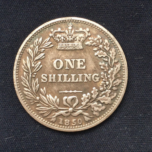 Queen Victoria *1850* Shilling - Young Head / Old British Coins / Restrike