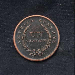 Republica Del Salvador *1893*  Un Centavo / America Central / Restrike