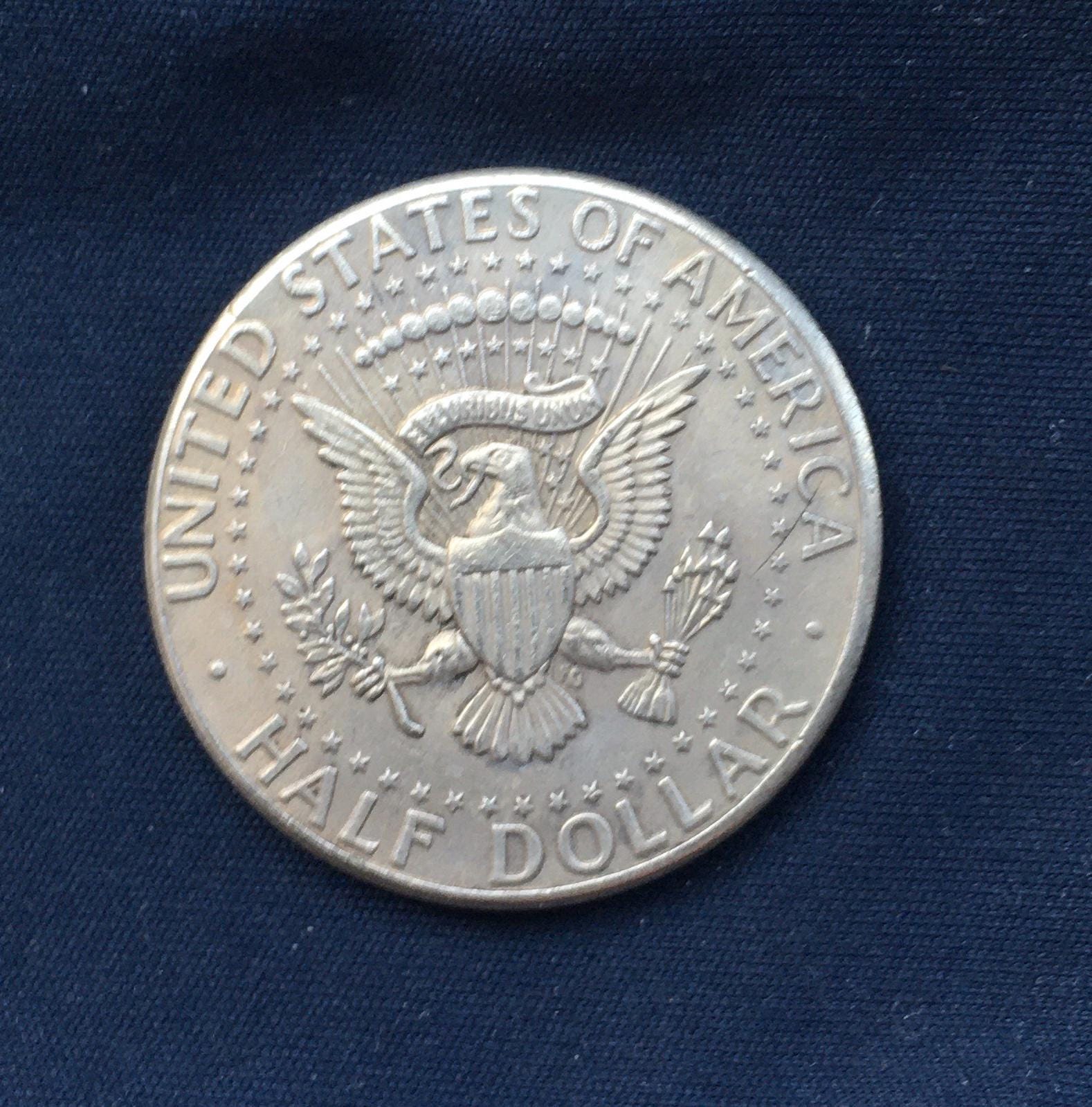 1964 kennedy half dollar coin - Etsy 日本