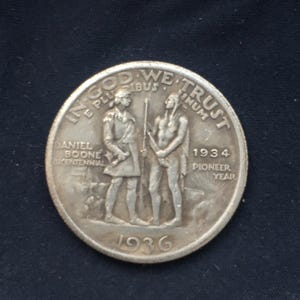 Daniel Boone *1936* Demi-dollar - Pièces des États-Unis / Bicentenaire