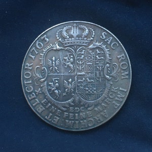 German States 1763 - Friedrich August 11 / Thaler / Restrike