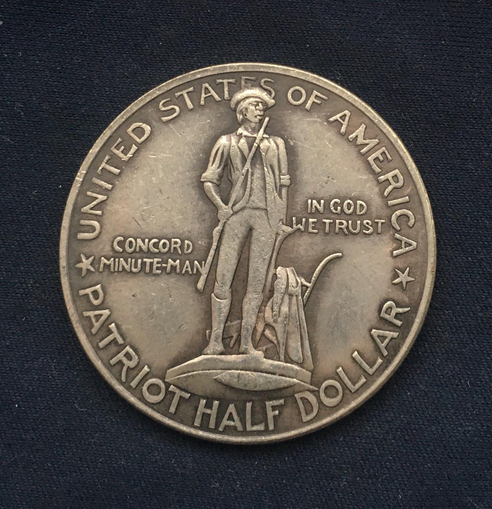 Lexington *1775-1925* Patriot Half Dollar Coin / Old Belfry