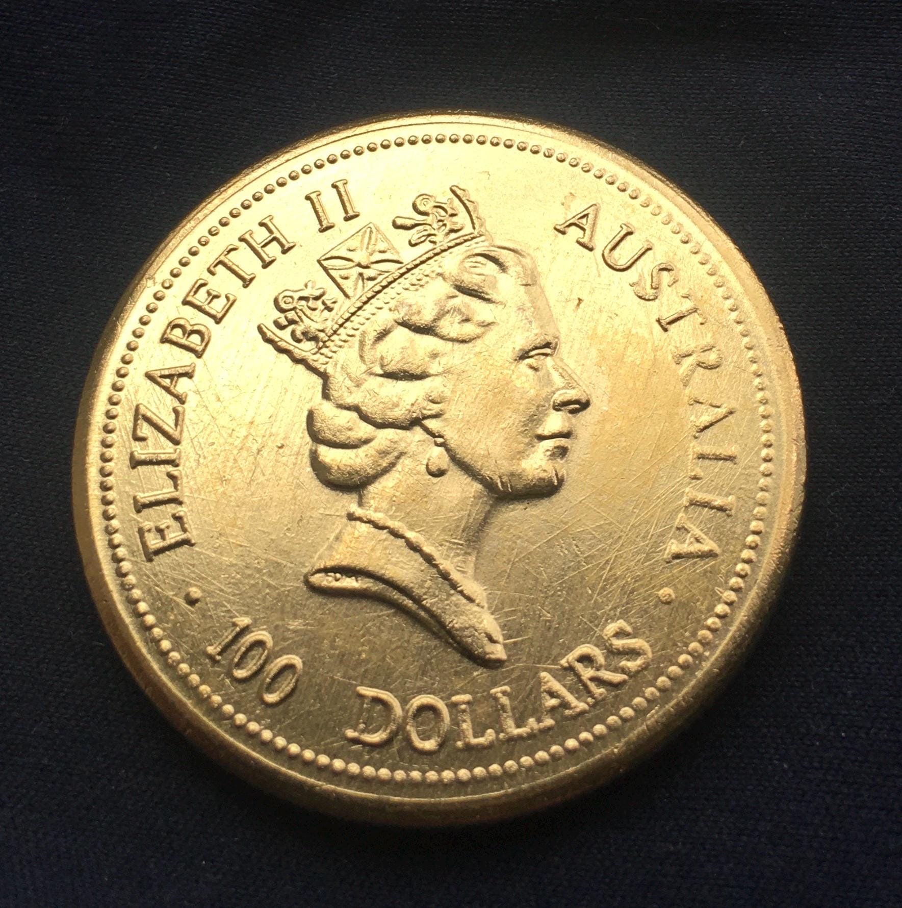 中古AB/使用感小 貨幣 カンガルー コイン 純金 1/20オンス 1/20oz 1991年 オーストラリア ナゲット エリザベス2世 金貨 硬貨  24金 K24 中古】 K24 K18 コインペンダント オーストラリア ナゲット カンガルー 25ドル 1/4オンス 1991年 ペンダントトップ  24 – 【公式 ...