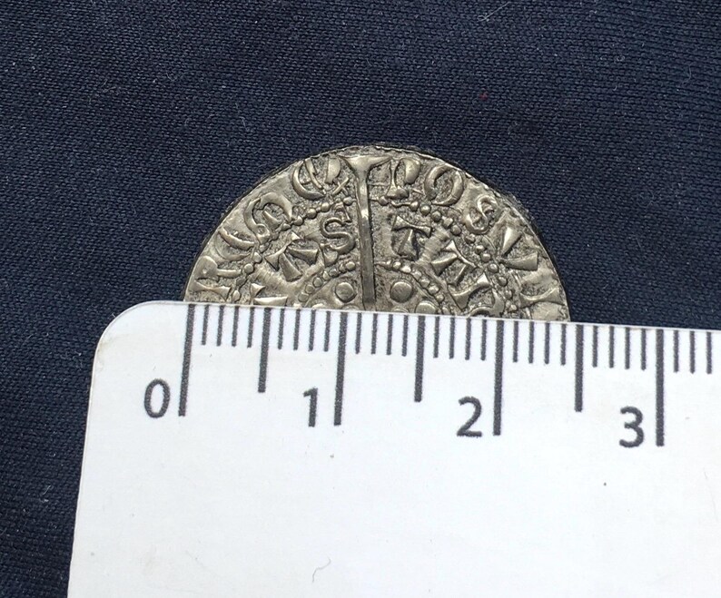 Edward 1V *1461_1470* Groat - 1st Reign / Englische Münzen / Gehämmert / Rückprägung Bild 3
