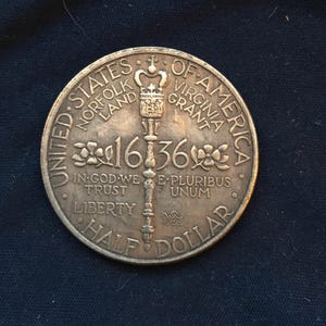 Norfolk *1936* Half Dollar - Bicentennial Coin / United States Of America / Restrike